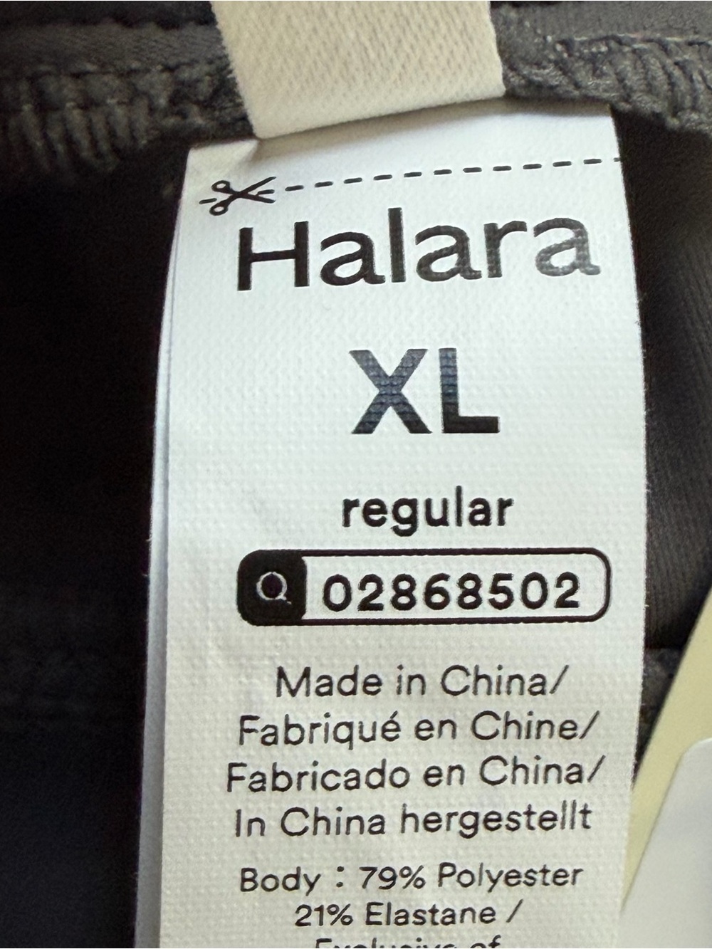 HALARA | Dark Gray Straight Leg Cargo Pants New - Picture 7 of 9